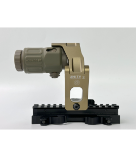 EvolutionGear 3XMAG-1 3X magnifier & FTC Mount Color Black