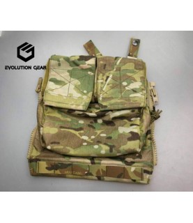 EvolutionGear Zip on back panel