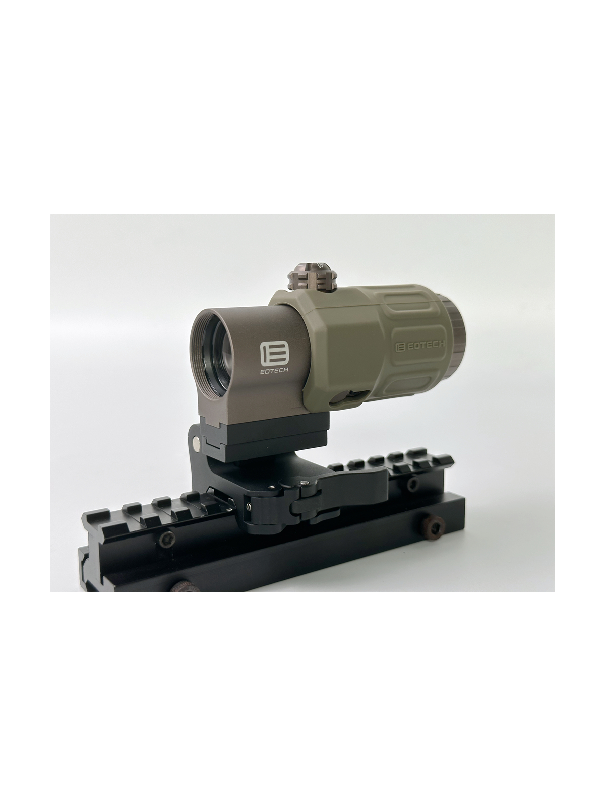 2023Ver. G33 3X Magnifier Airsoft US Flag Marking Anodized Color Black