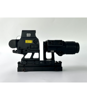 EXPS3& Anodized G33 3X magnifier 2.91'' combo Color Black