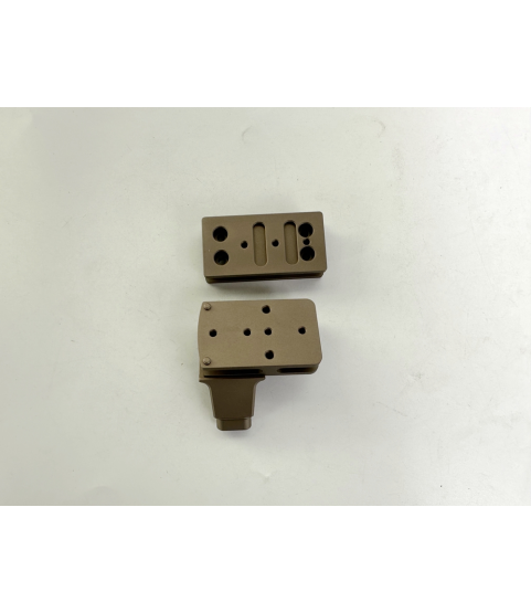 Badger style C1 mount side plate for RMR&T2 Color Black