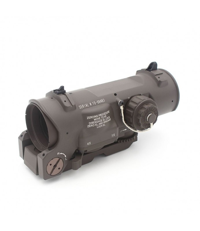 Gen3 1-4X scope Mil spec Ver. Color Dark Brown