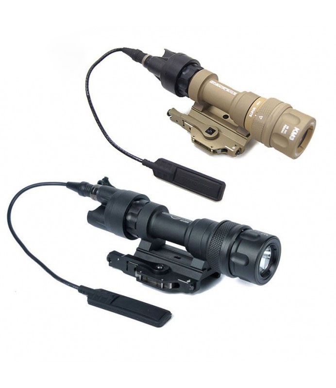 M952V IR Tactical Light White LED Weapon Light Infrared IR Output Dual  Output Color Black