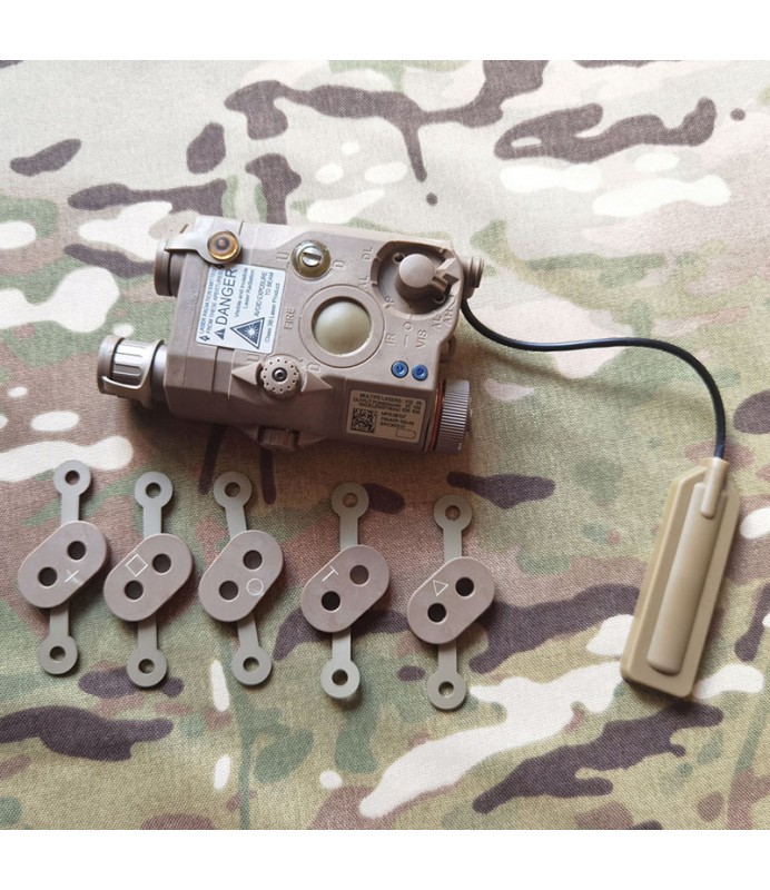 InvisibleSight LA5 Mil Grade Laser Pointer IR illuminated Color Dark Earth