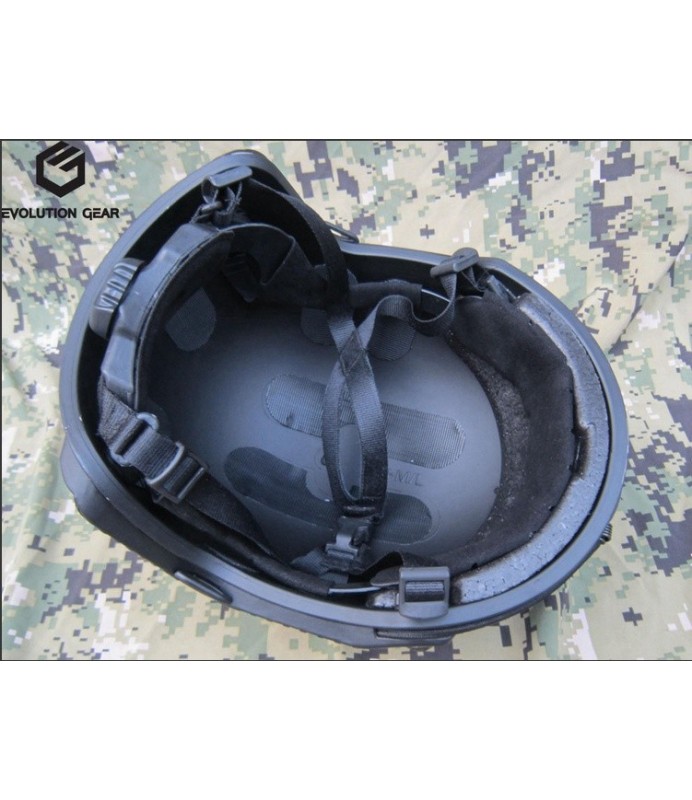 Evolutiongear maritime helmet deluxe Color Black Size M(5759cm)